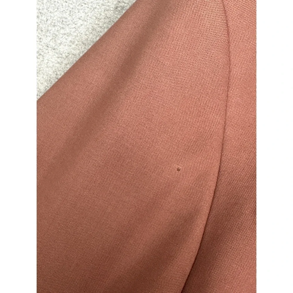 Sansabelt Ltd Blazer 44R Sport Coat‎ Rose Pink Gold Crest Buttons USA